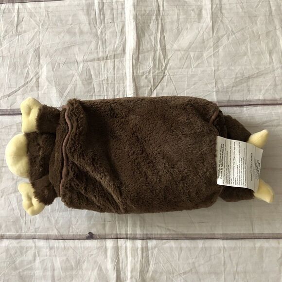 LapGear Book Tablet Device Pillow Rest Monkey Plush Soft Toy Stuffed Animal - Picture 2 of 5